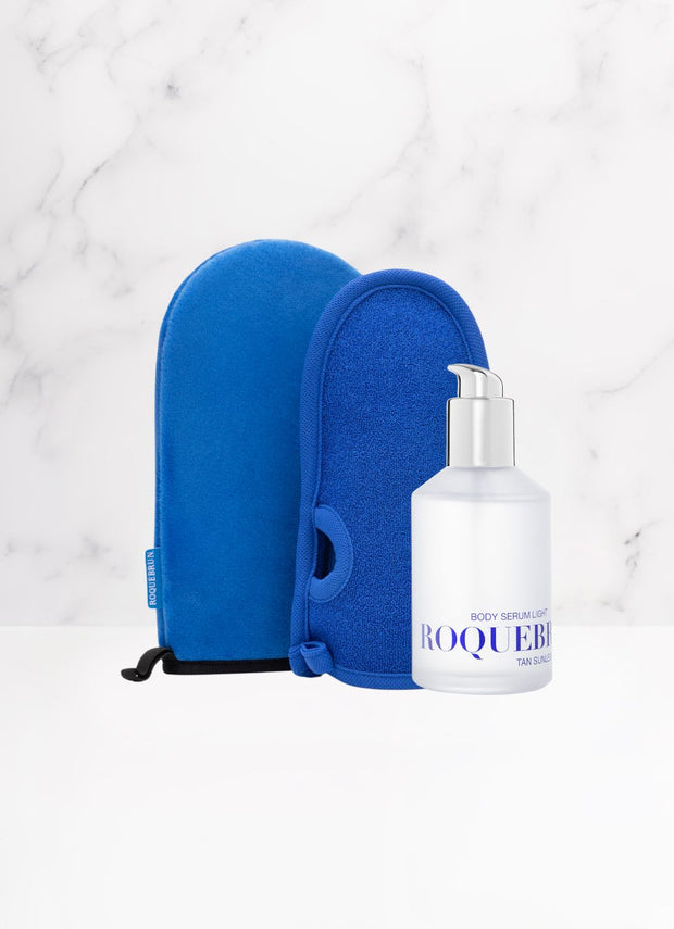 SET: BODY SERUM & GLOVES