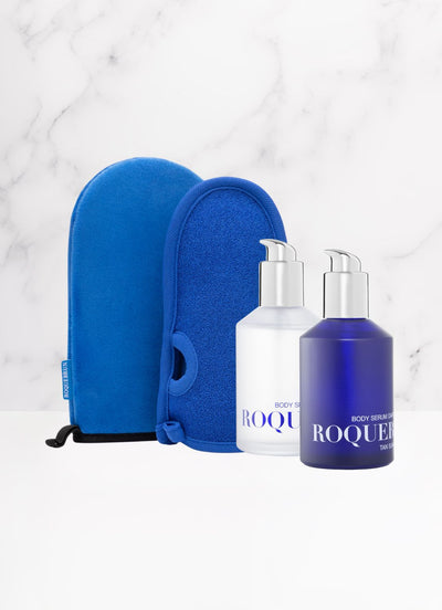 SET: BODY SERUM & GLOVES